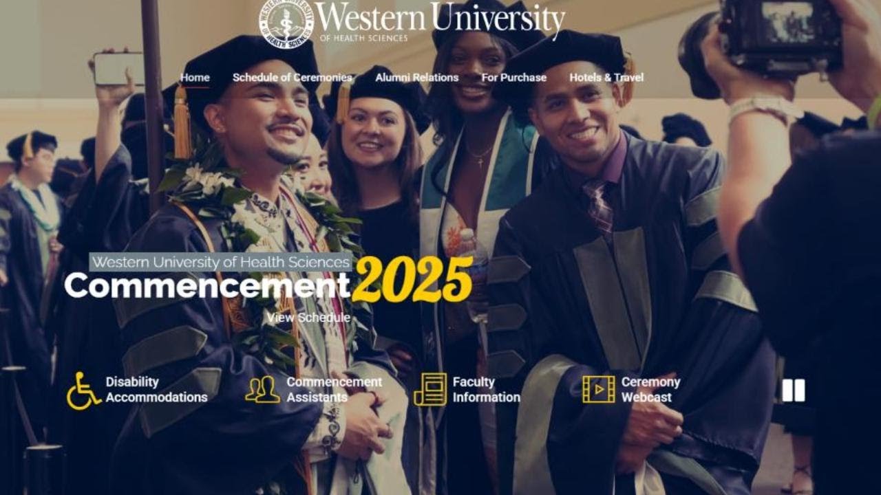 WesternU Commencement 2025 - College of Dental Medicine