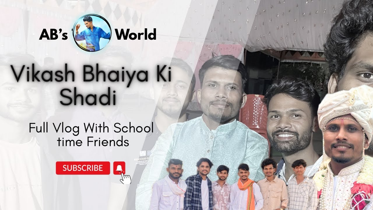 Vikash Bhaiya ki Shadi | Masti Bhara Vlog Dosto ke sath | #vlog #viralvideos #instagram #new 