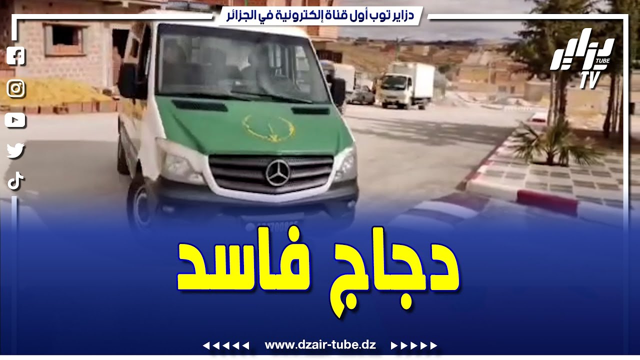 #شاهد..الدرك الوطني حجزوا قرابة 4 قناطر دجاج فاسد بولاية تبسة