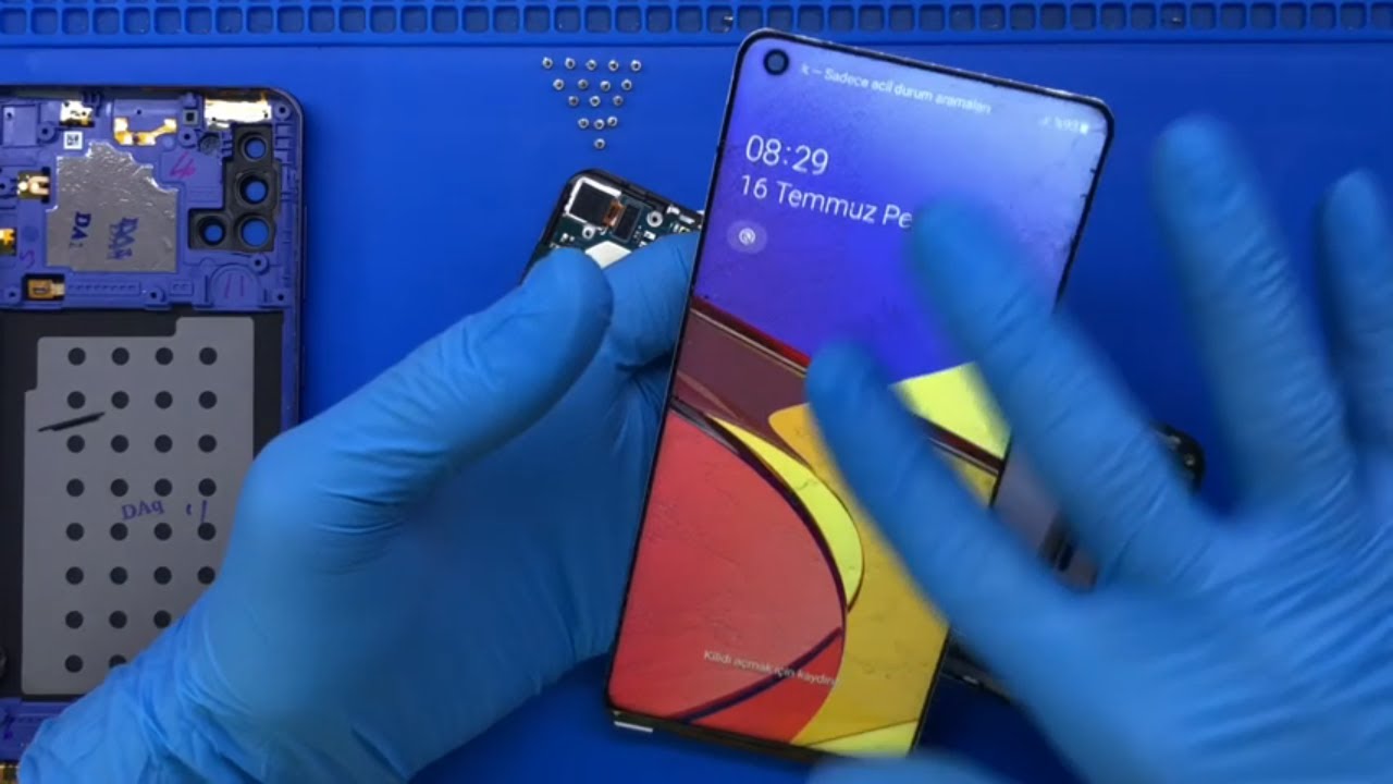 Samsung Galaxy A21S Ön Cam Değişimi