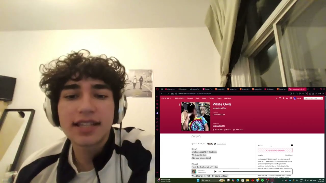 Reacting to smokedope2016 - THE COMEUP