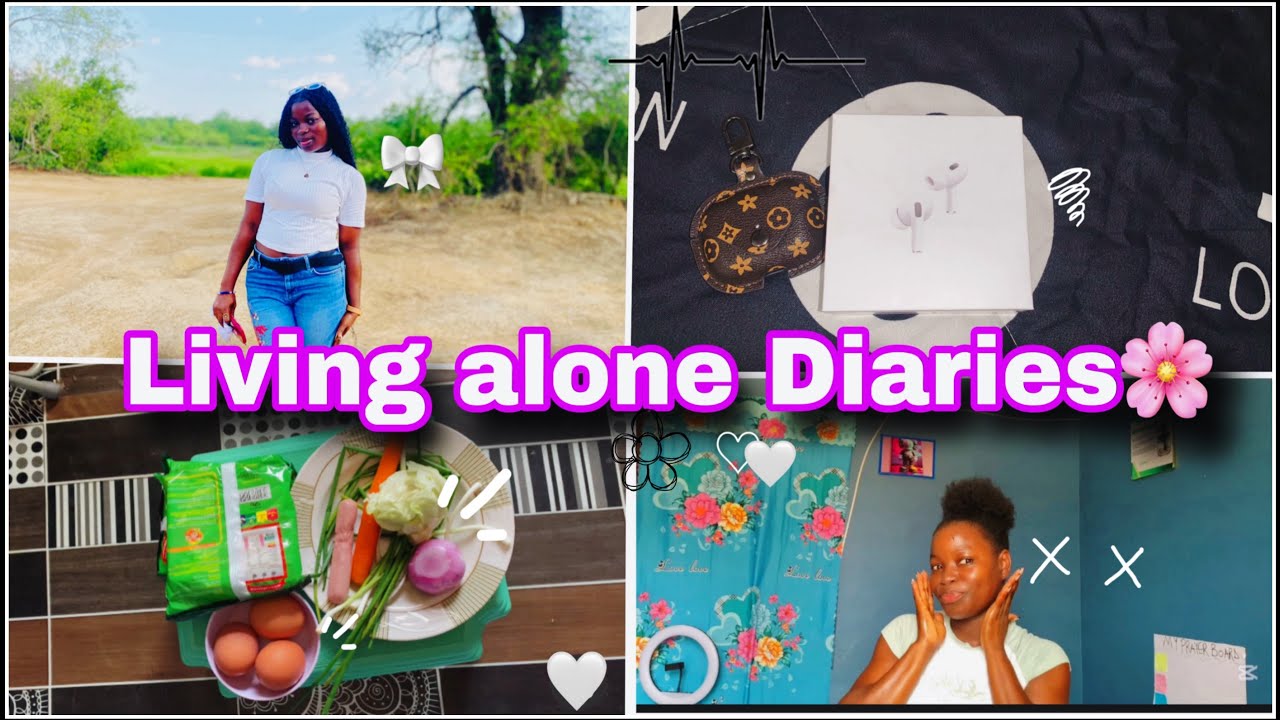 Living Alone Diaries 🌸✨| As an Introvert |Cooking| Laundry 🧺 | Hair-day| Birthday-Gift 🎀