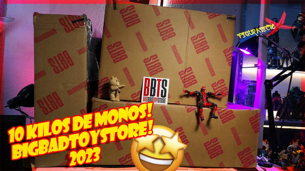 Llego Navidad! 10 kilos de Monos | BigBadToyStore Haul Unboxing 2023 Espa&ntilde;ol FigurAdictoX