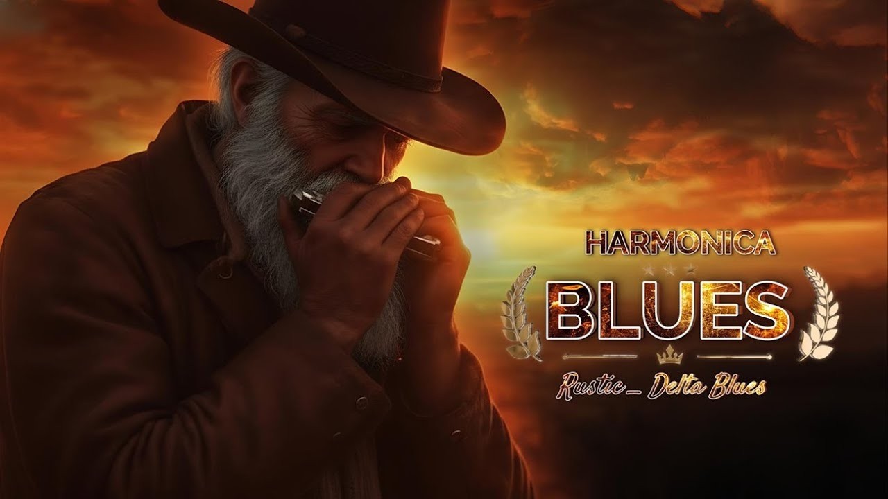 Harmonica Blues Mix – Heart of the Mississippi Delta | Deep Southern Blues 🔴 LIVE 24/7