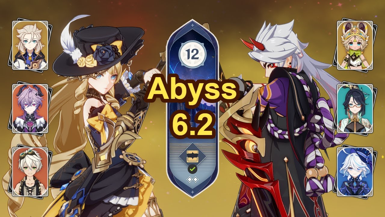 Navia | Jumping Itto | Spiral Abyss 6.2 | Genshin Impact