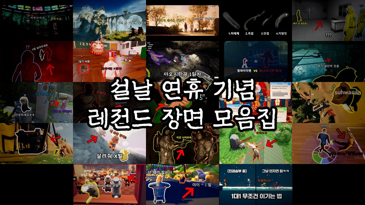 [설날특집] ㅈㄴ 웃고 웃었던 영상 모음집
