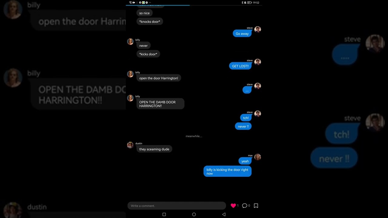 Harringrove texting story