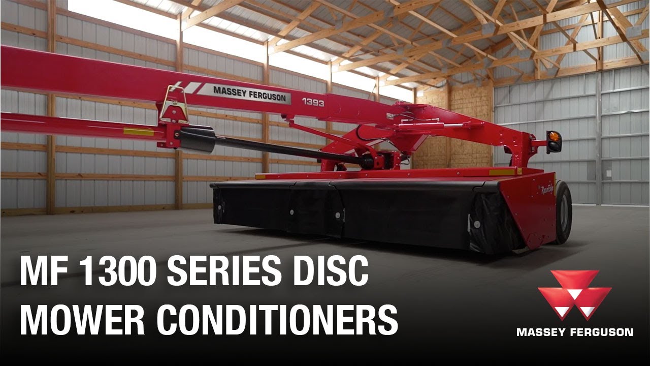 Field Settings and Adjustments on Hesston By Massey Ferguson 1300 Series Disc Mower Conditioners