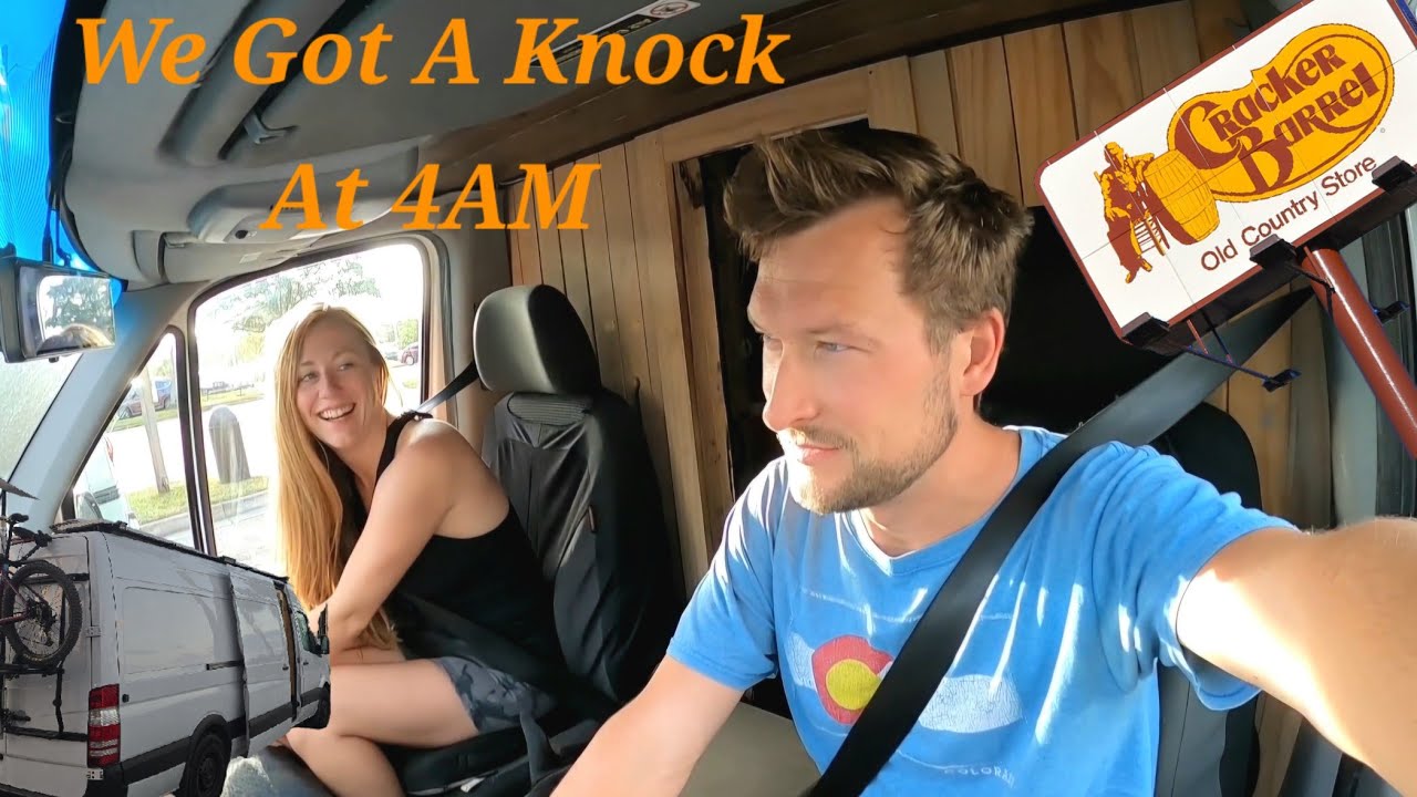 We Got A Knock At Cracker Barrel | City Van Life Florida