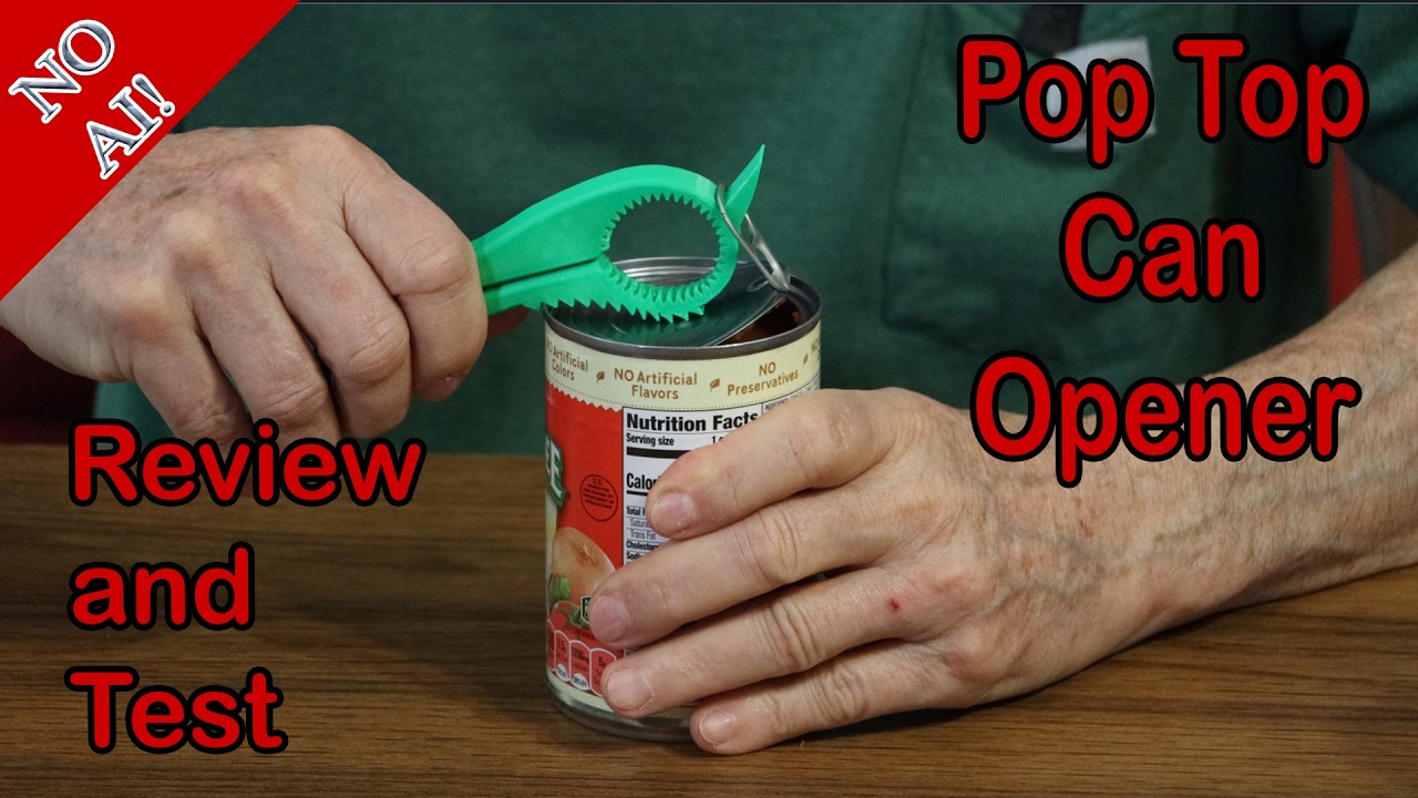 Can Opener  bottle opener  Pop Top Lids pop top can opener V2