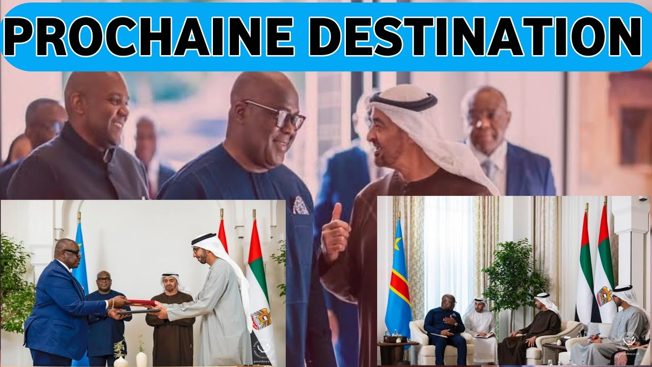 Partenariat RDC – Émirats Arabes Unis : Accord économique historique signé à Abu Dhabi (2026)