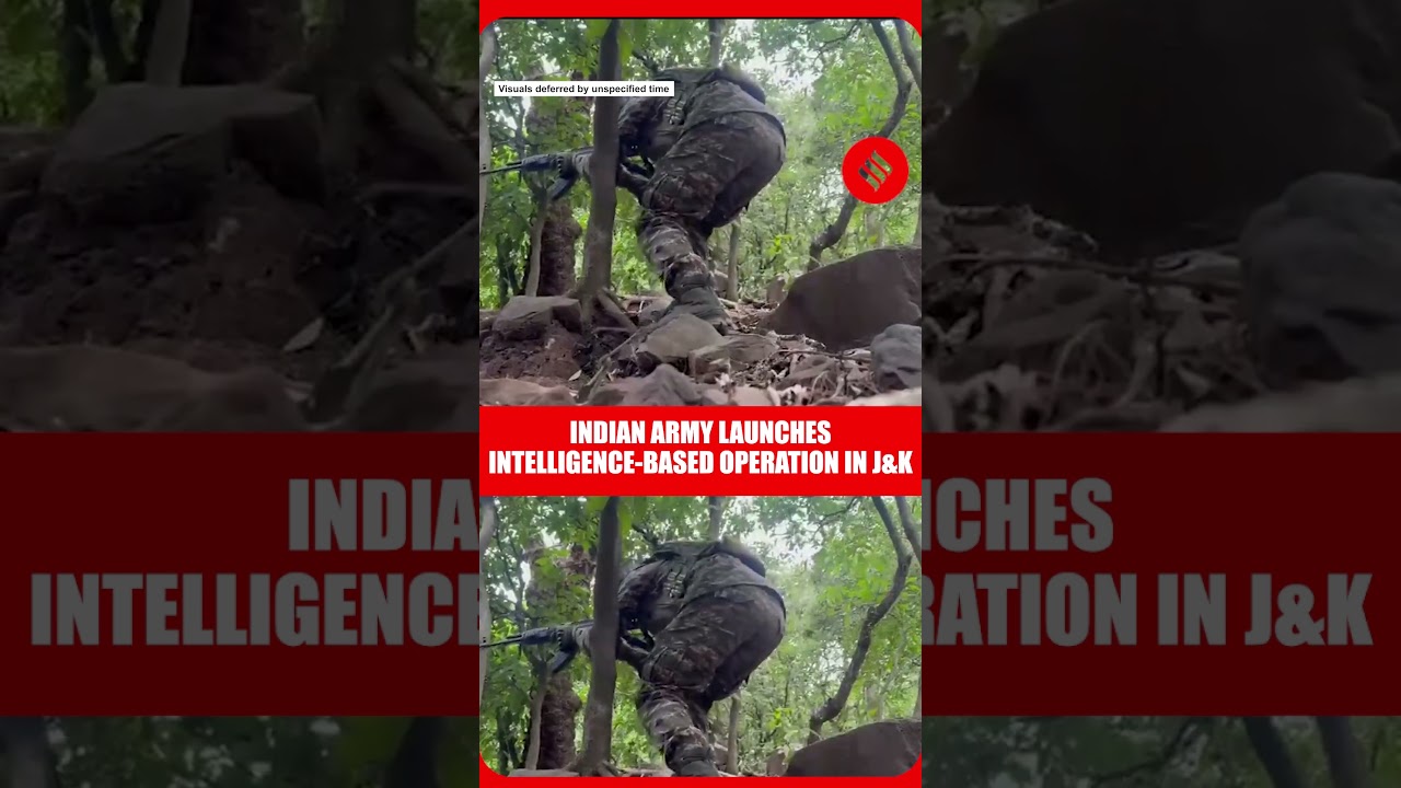 J&K | Security Forces Act on Intel, Joint Operation Underway