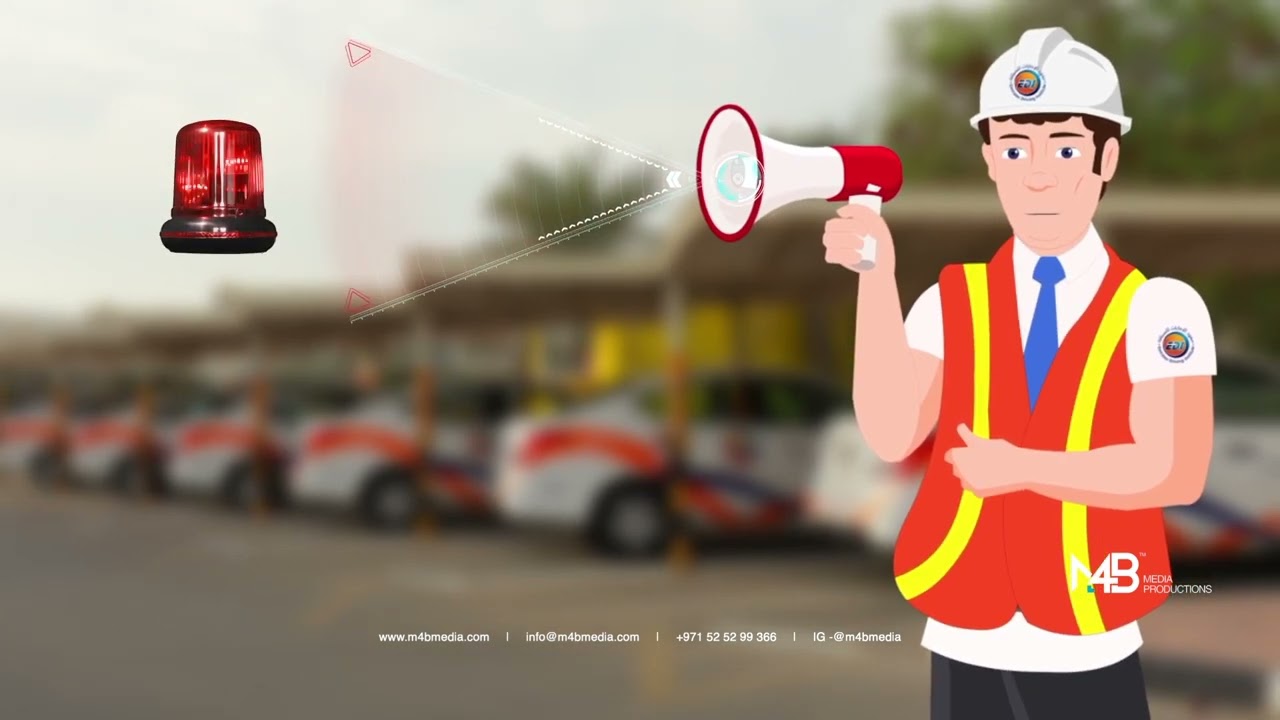 Fire and safety 2D Animation Video -M4B Media Productions