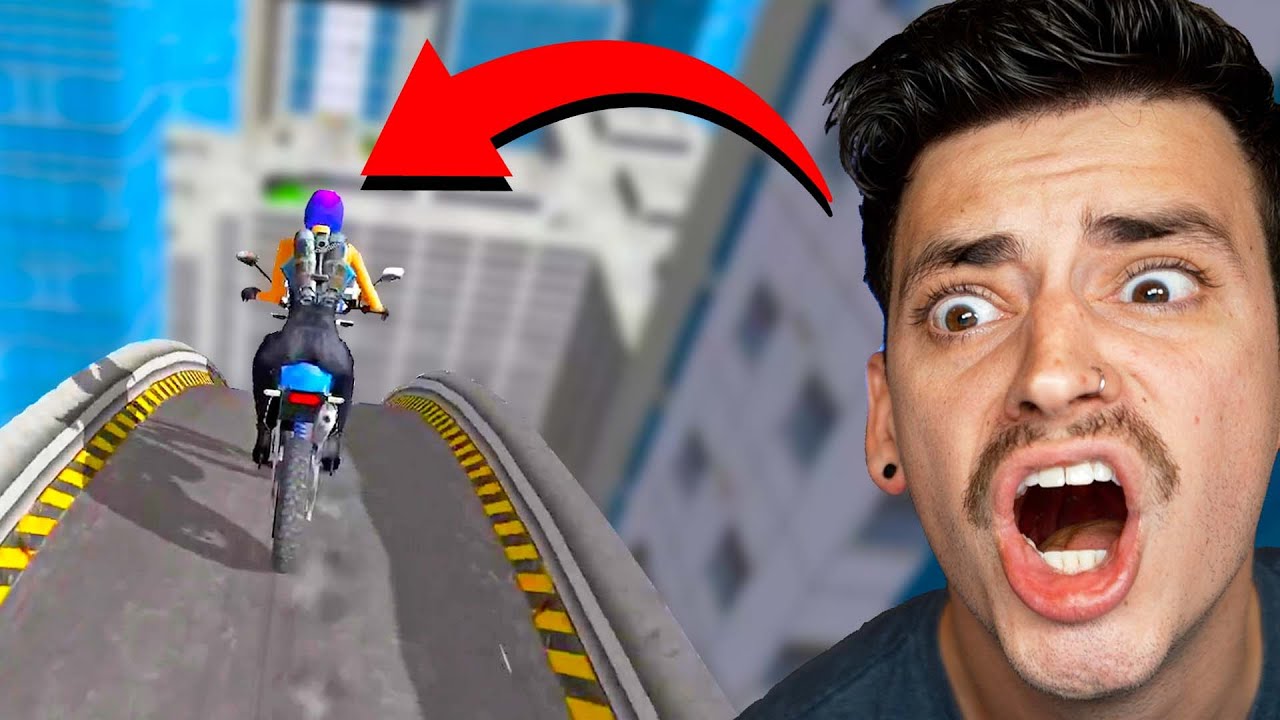 I JUMPED OVER A CITY in Bike Jump!