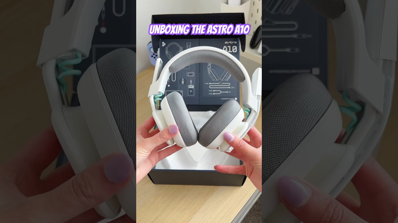 Unboxing the Astro Gaming A10 Headset 🎧