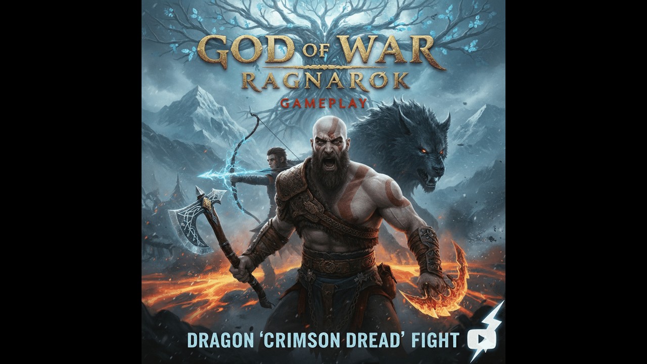 God of War Ragnarok: Dragon 'Crimson Dread' Fight