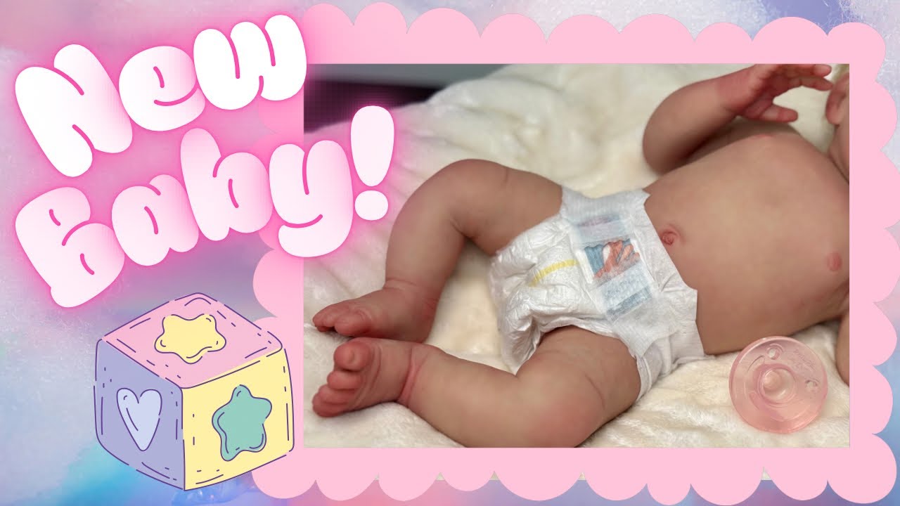 Открываем силиконовую коробку Reborn Baby!