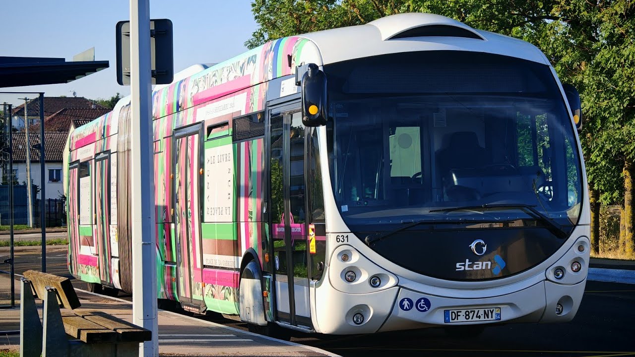 IRISBUS Crealis Neo 18 GNC - TEMPO 3 - Réseau STAN [NANCY] - SEICHAMPS Haie Cerlin à VILLERS Campus