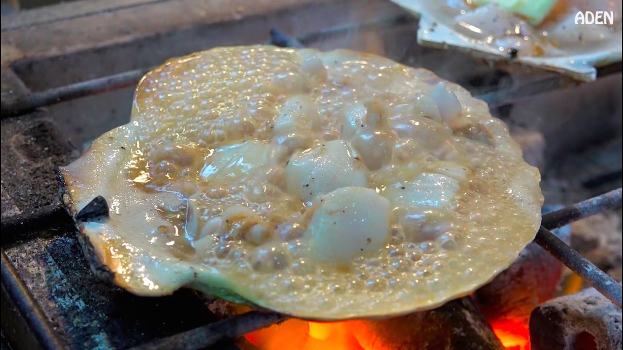 日本街頭美食: 扇貝