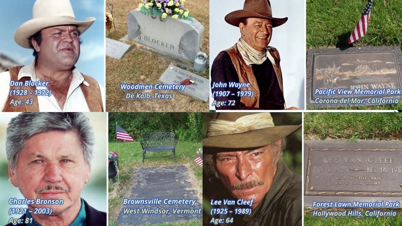40 Graves of Legendary Western Actors – Where Are They Buried?