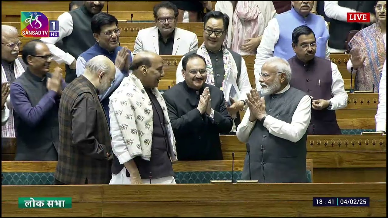 Lok Sabha passes Motion of Thanks on the President&rsquo;s Address | 04 Feb 2025