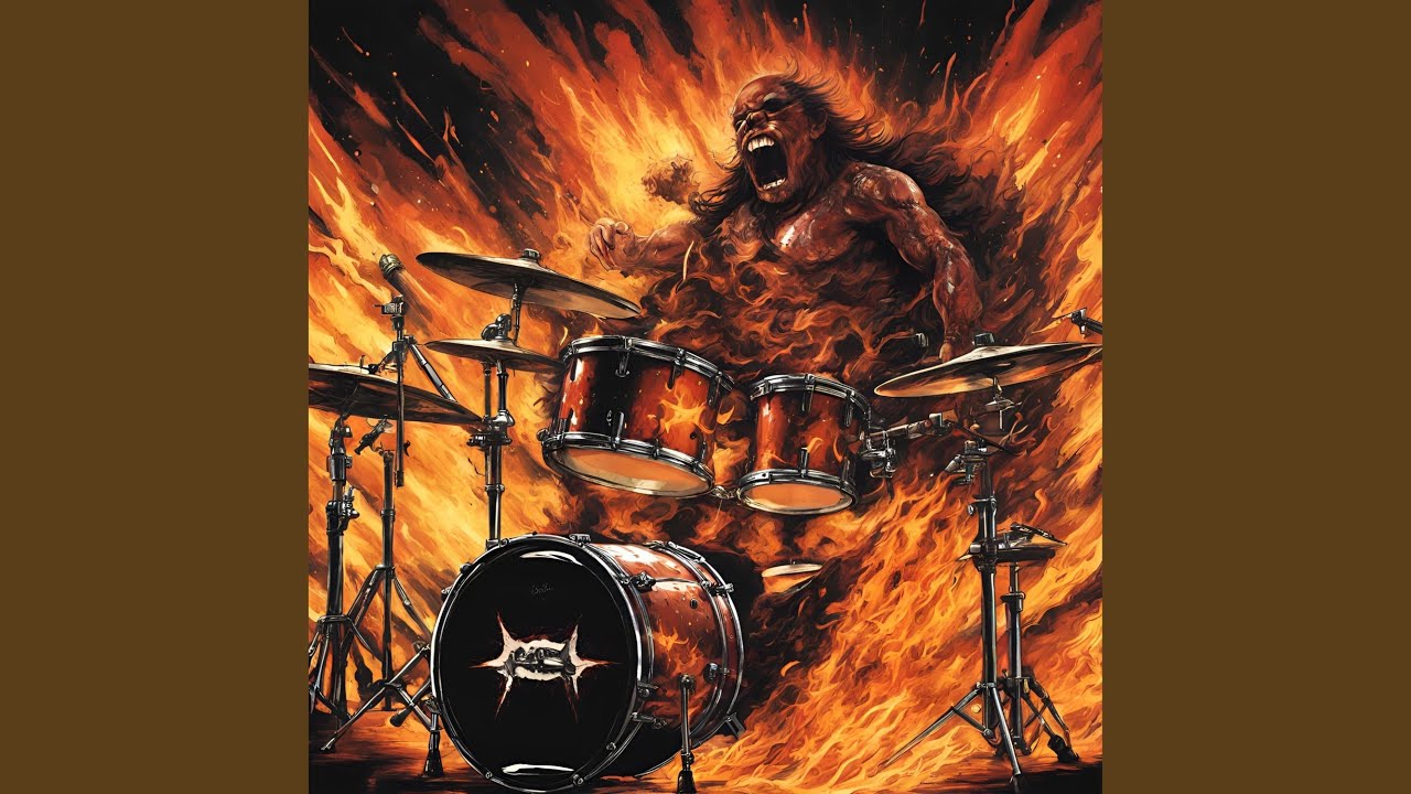 120 BPM Metal Drums Grooves Fury