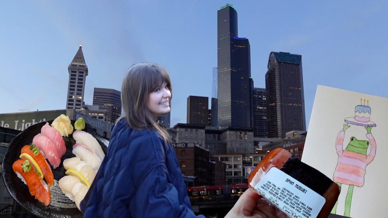 the seattle chapter | vintage shopping, hockey game, japanese grocery