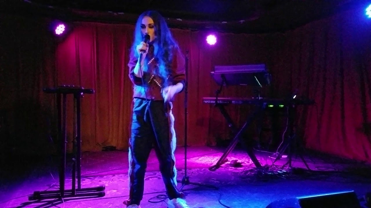 Jaira Burns performing in Seattle at Barboza on 1-24-18