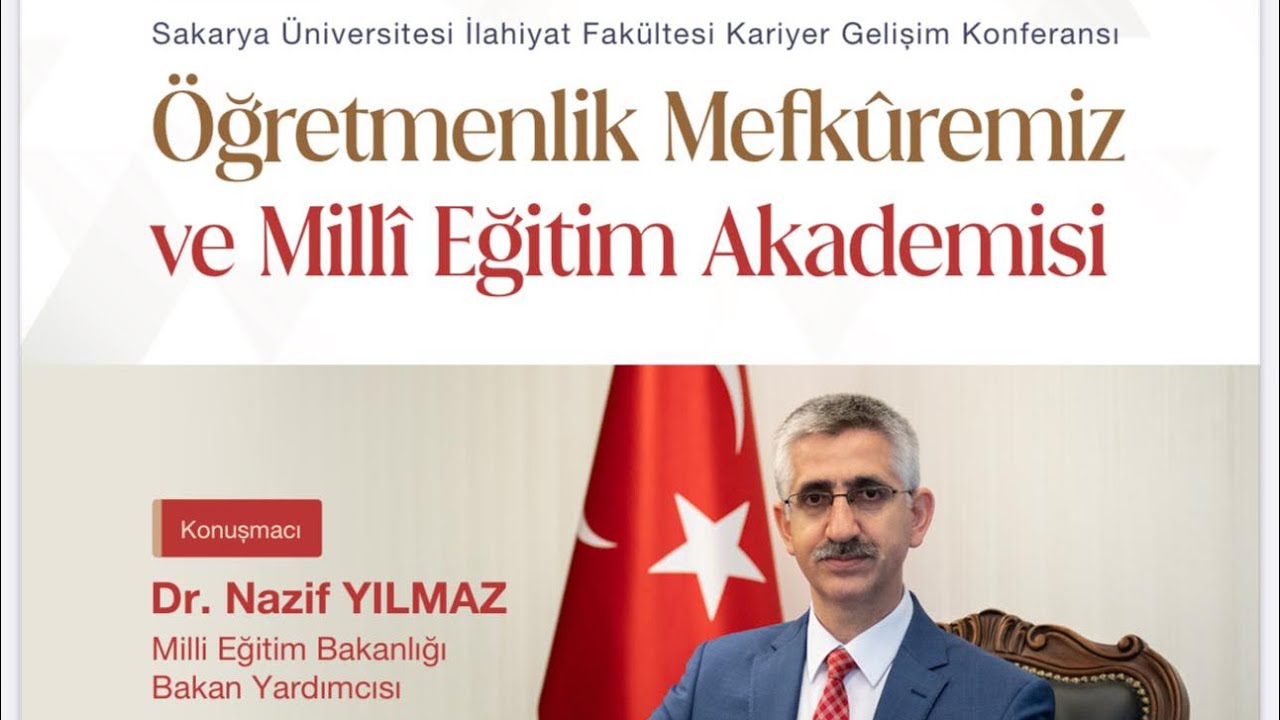 Öğretmenlik Mefkûremiz ve Milli Eğitim Akademisi | Dr. Nazif YILMAZ