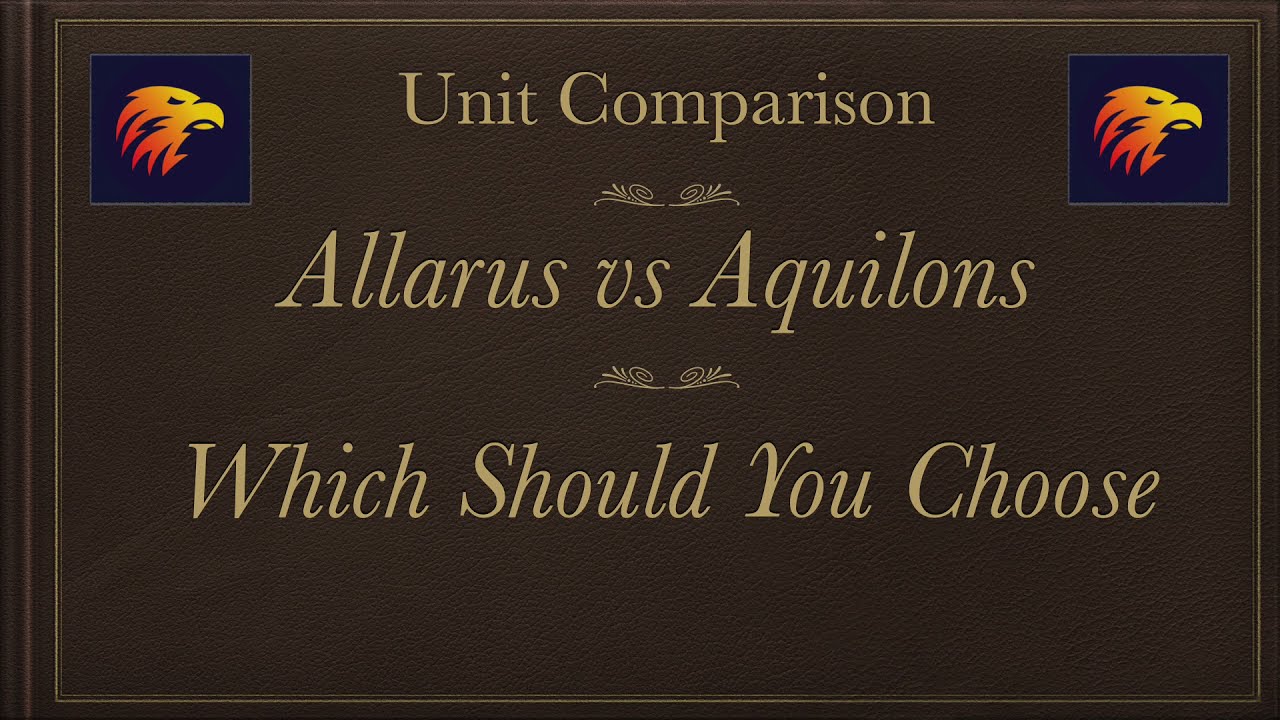 Allarus vs Aquilons | Review + Mathammer + Tactics | Which should you choose | Unit Review