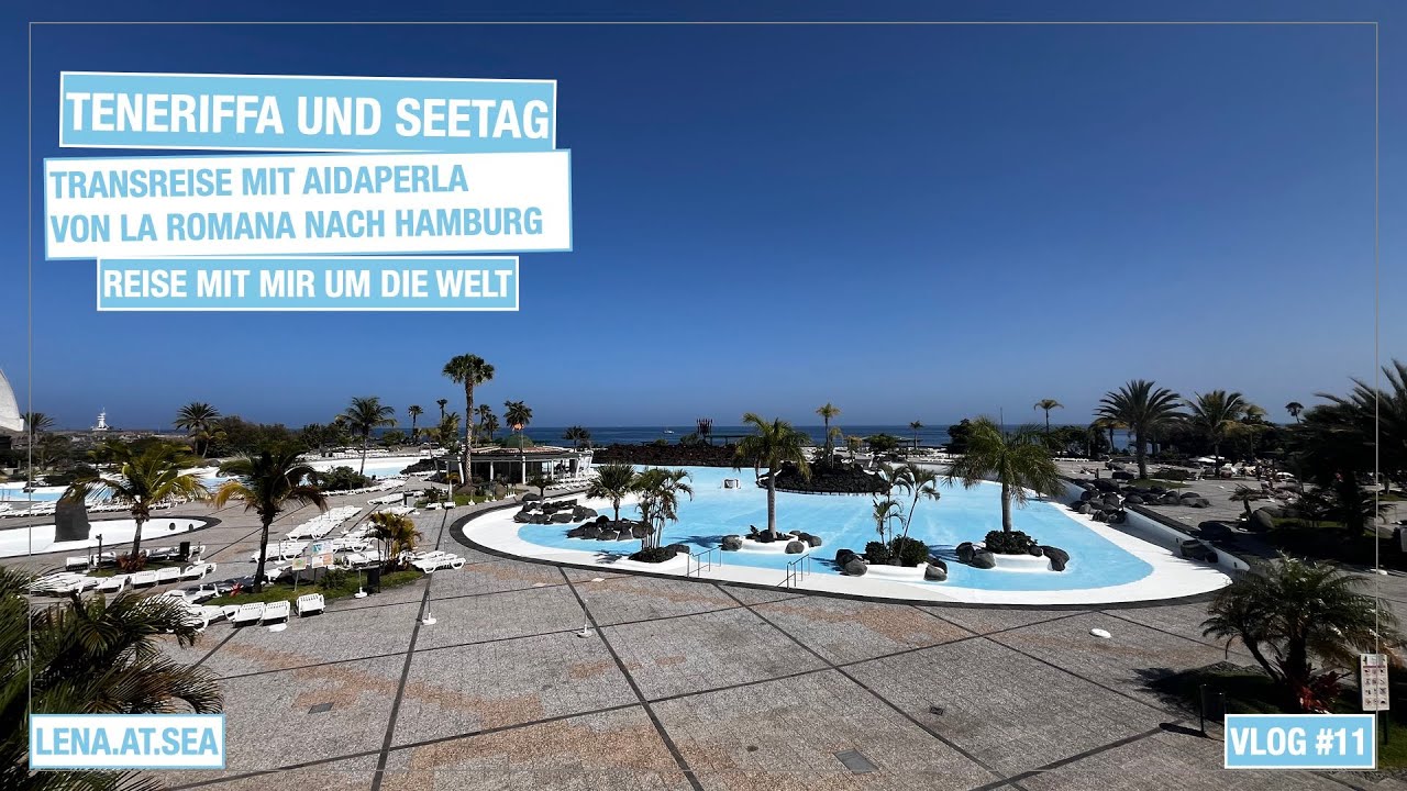 AIDAperla Vlog #11 Transreise: Teneriffa & Seetag | Wandern im Nationalpark | Spaziergang Santa Cruz