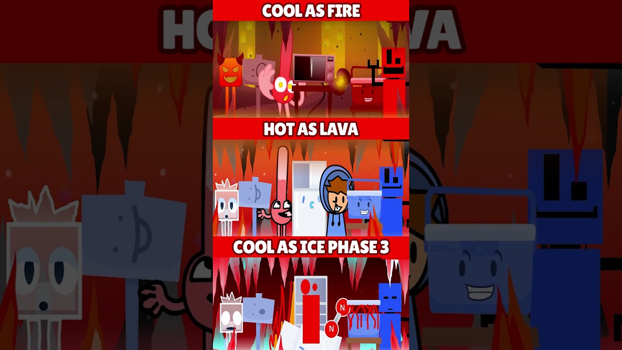 Incredibox Sprunki Cool As Fire VS Hot As Lava VS Cool As Ice Phase 3 *MIX VERSION*