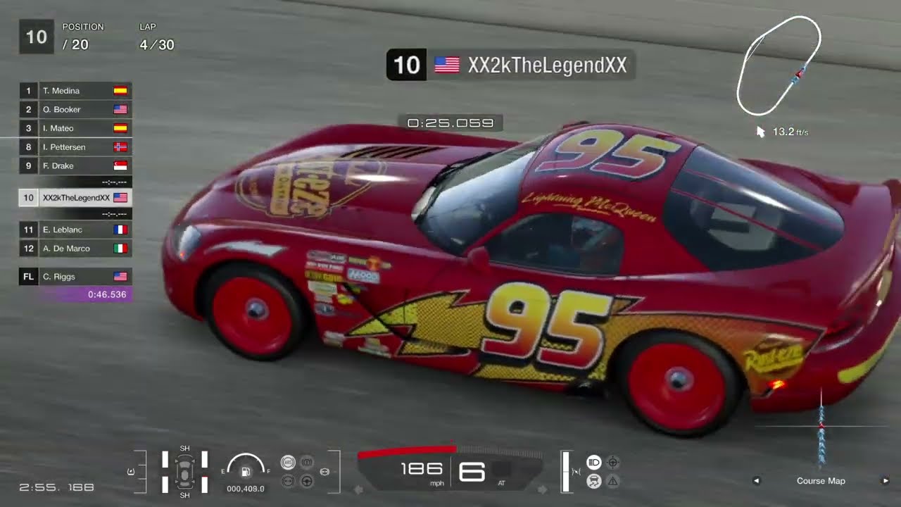 Cars Piston Cup Race 1
