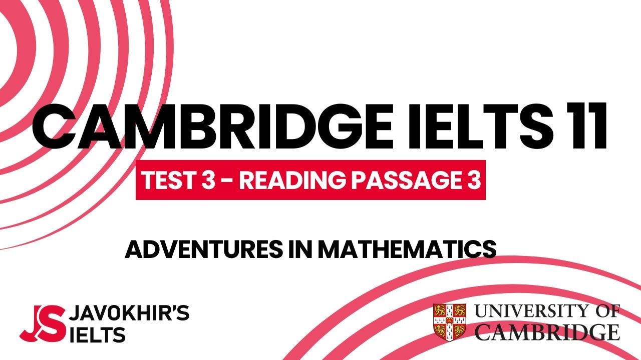 Adventures in mathematical reasoning | Cambridge IELTS 11, Test 3 Reading Passage 3