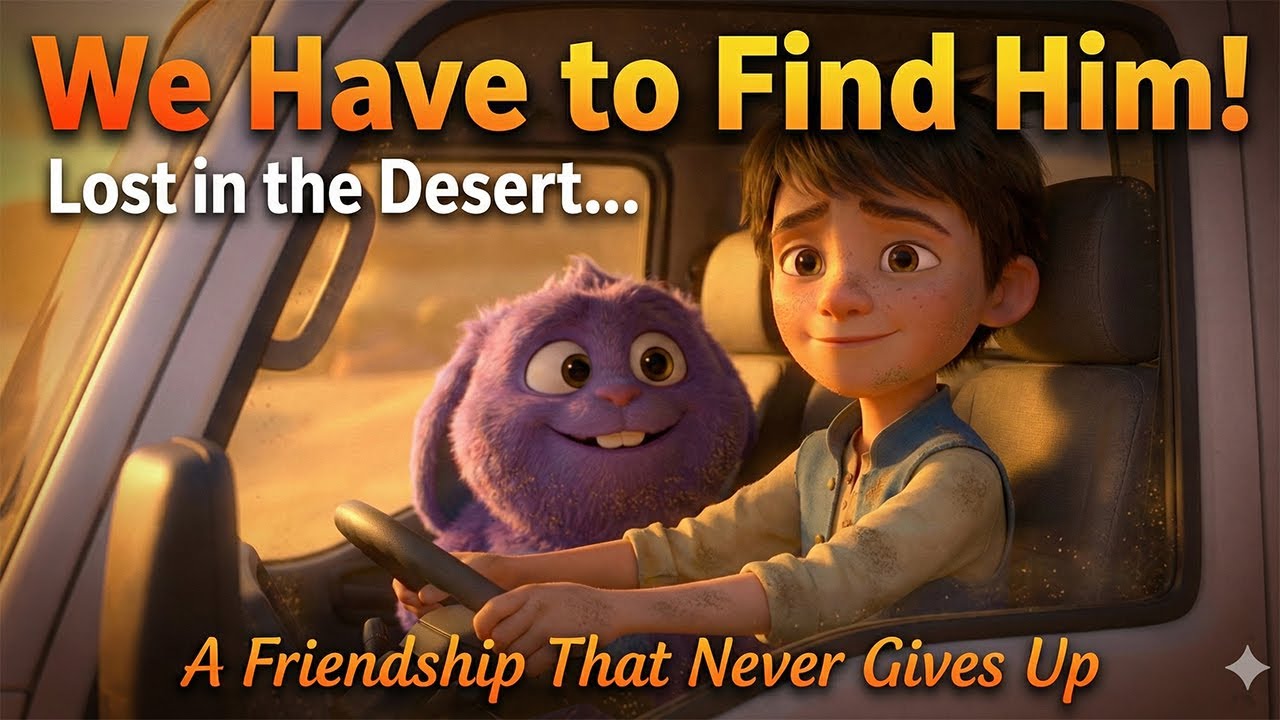 Lost in the Desert | Pixar-Style 3D Animated Short