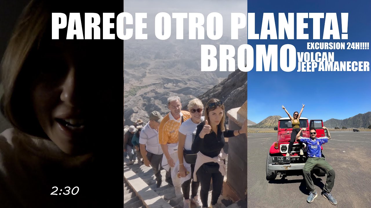 Nadie me advirtió de esto...subiendo el Monte Bromo 🌋 #youtube #bromo #indonesia #travel #viral