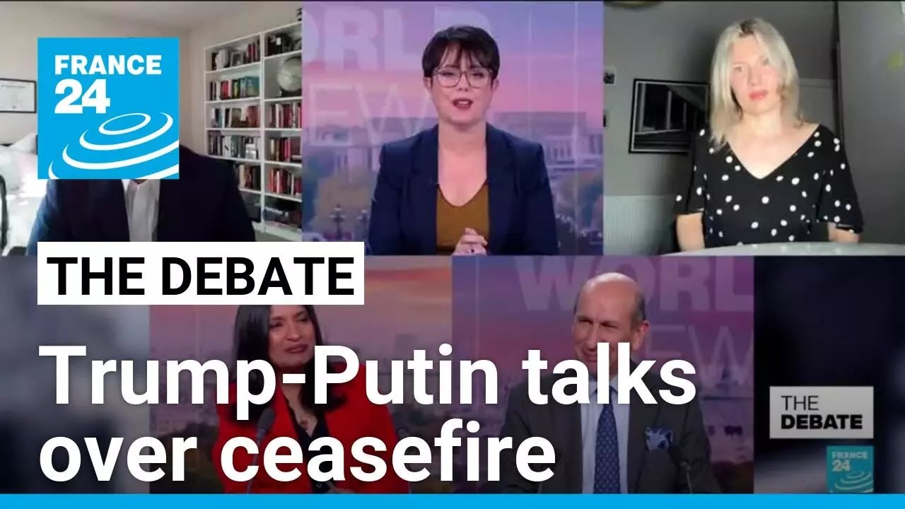 Ukraine on the line: Trump-Putin talks over ceasefire • FRANCE 24 English