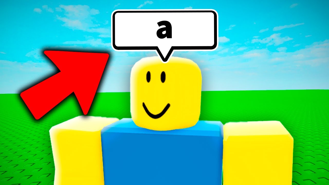 NUNCA FALE ESSA PALAVRA No ROBLOX