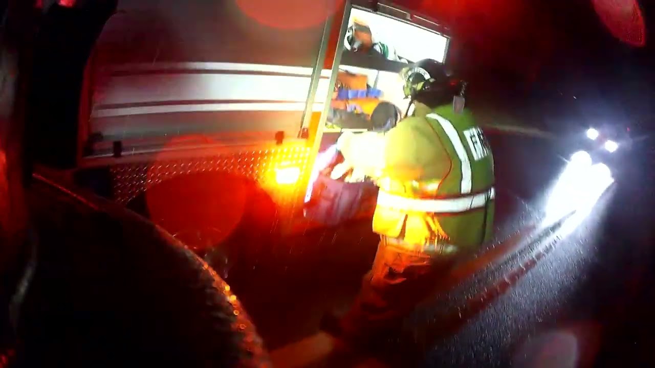 MVC w/ Injuries Firefighter POV | On Scene 31 Jan 2024