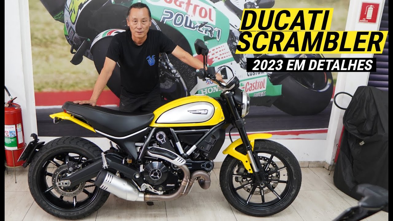 TODOS OS DETALHES DUCATI SCRAMBLER 2023!