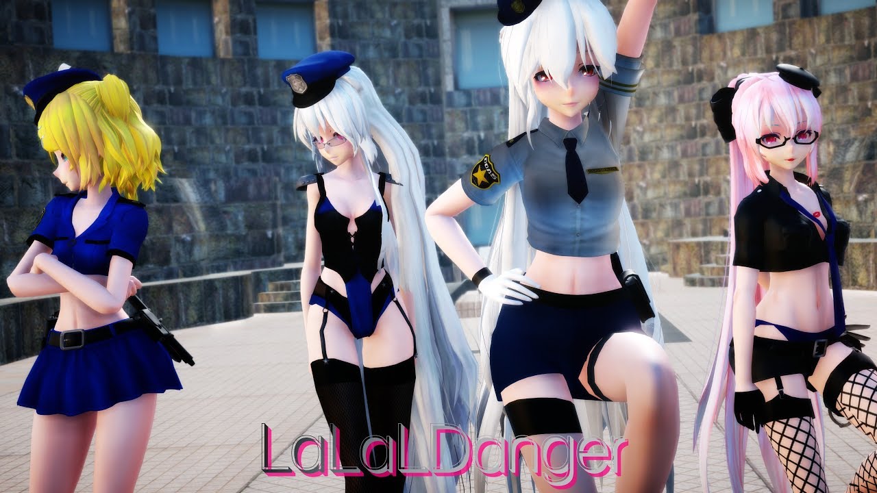 ≡MMD≡ Rin.Luka.Haku.Tei - LaLaL危 [4KUHD60FPS]