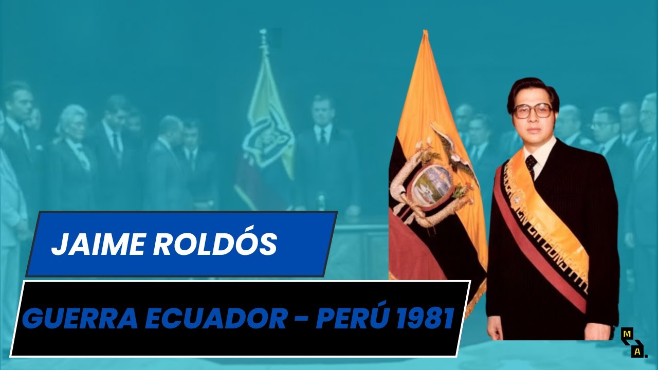GUERRA ECUADOR - PERÚ 1981: Cadena Nacional de Jaime Roldós