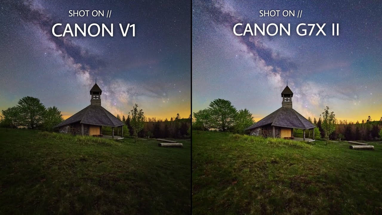 Canon Powershot V1 против Canon G7X Mark II | Тест камер и полный обзор