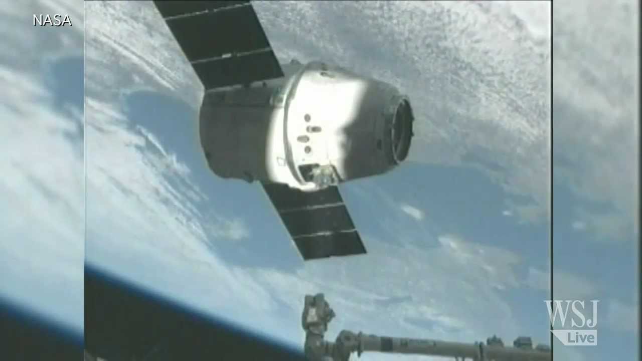 SpaceX Docks With the International Space Station