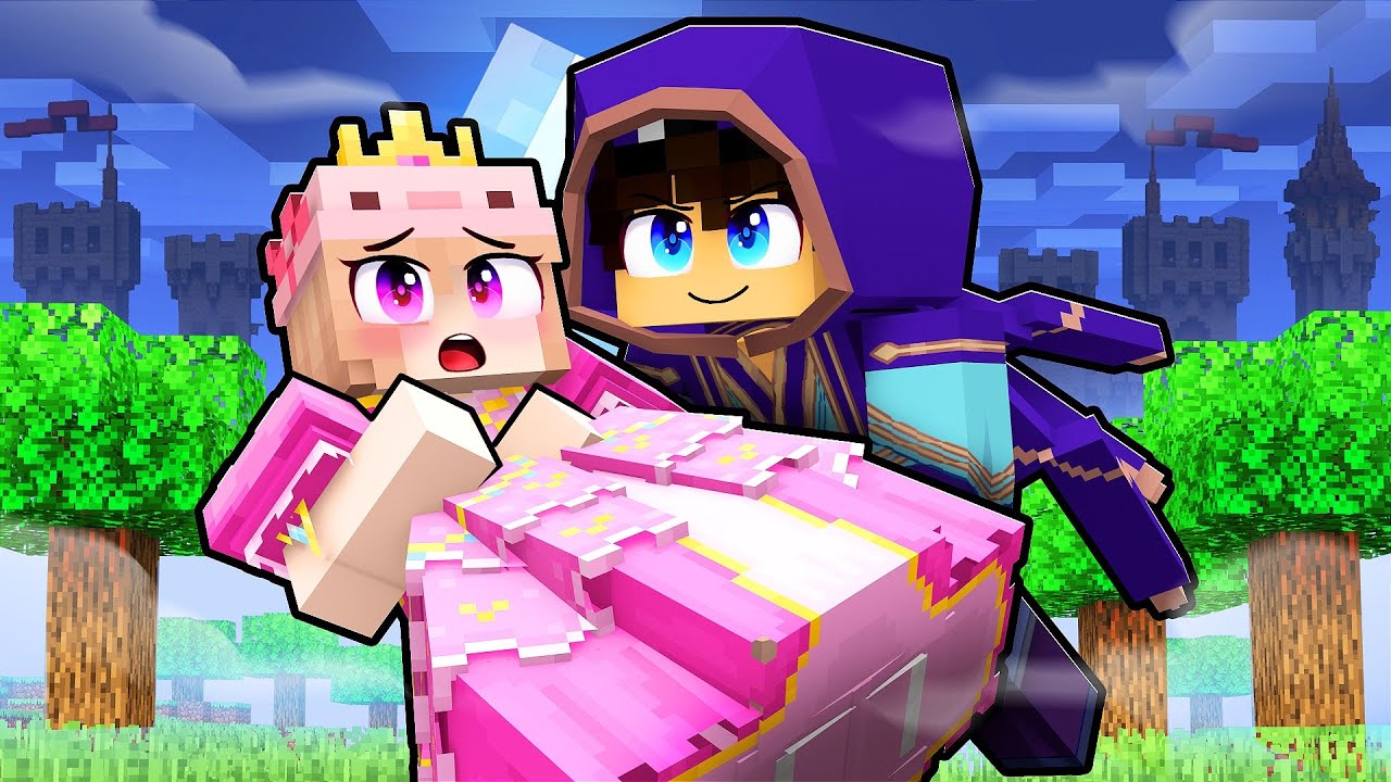 ASSASSINO SALVOU a VIDA da PRINCESA no Minecrat!