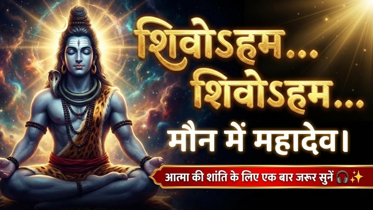 शिवोऽहम... शिवोऽहम...मौन में महादेव...| Hindu Bhakti TV