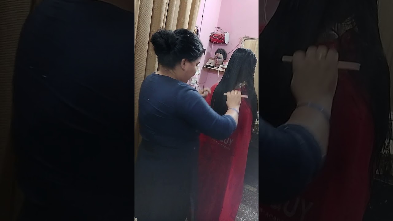 Straight haircut full video 