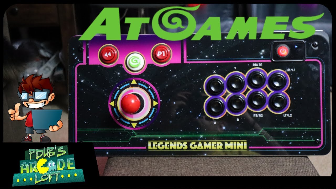 Мини-обзор AtGames Legends Gamer!