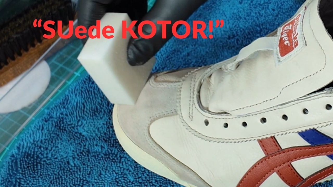 Cara Membersihkan Sepatu Onitsuka (Kulit & Suede)