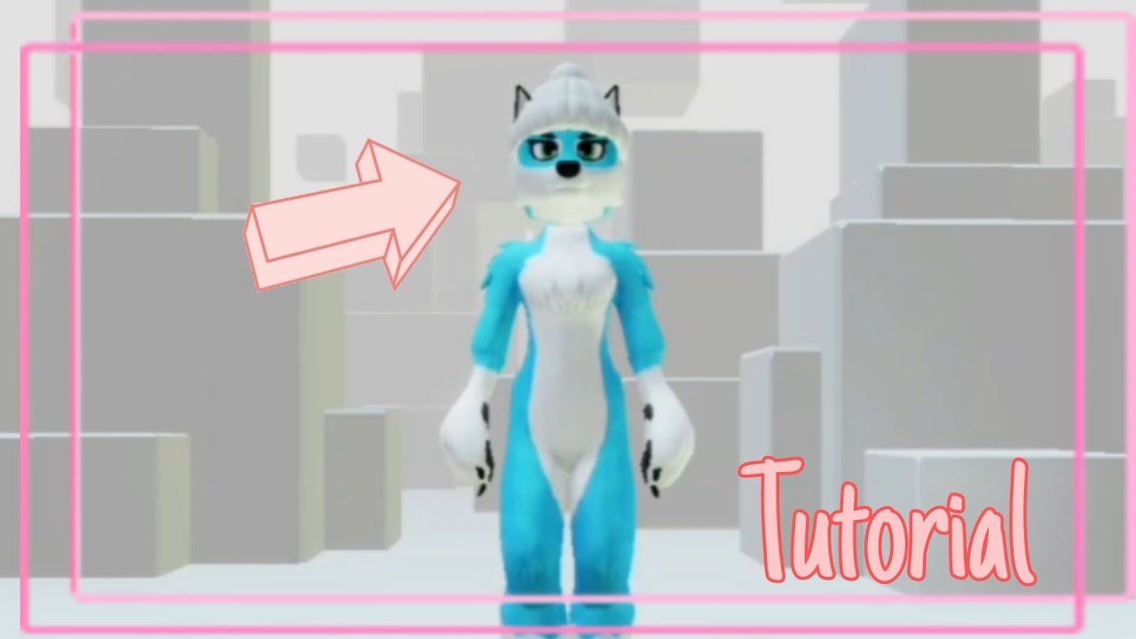 How to make a furry avatar in roblox *Tutorial* | Read desc